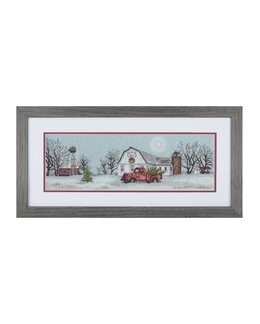 Stickpackung Bild Winter - Dimensions