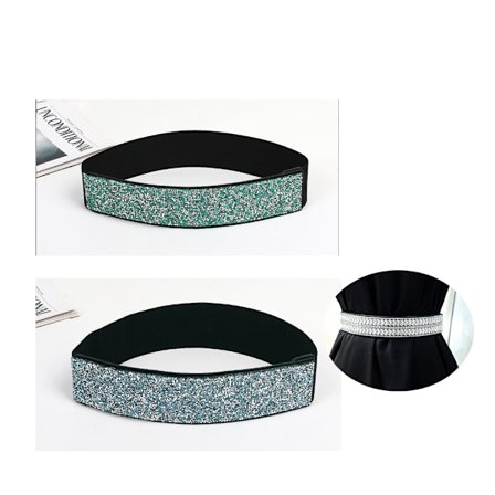 2 stk Rhinestones besatt med diamanter full diamant elasti