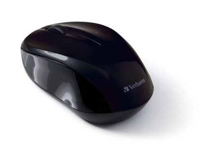 Verbatim Wireless Mouse GO NANO - mus - RF - svart