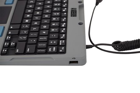 GAMBER-JOHNSON Rugged Lite - tastatur - med styreplate - Spansk Inn-enhet