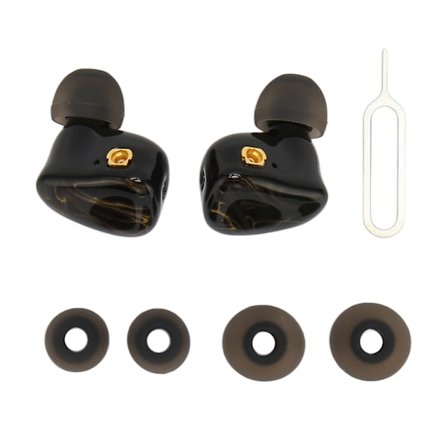 Dubbla dynamiska drivrutiner Hörlurar HiFi Stereo Trådlösa Öronproppar med för SE215 SE315 SE425 SE535 SE846 för UE900