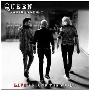 Live around the world - 2 cd Queen + Lambert Adam