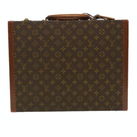 Louis Vuitton Vintage, Pre-owned Bag Bruin, Dames, Maat:ONE Size,Canvas