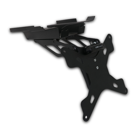 CNC Racing Adjustable License Plate - Ducati Monster 1100 S 2009-2010