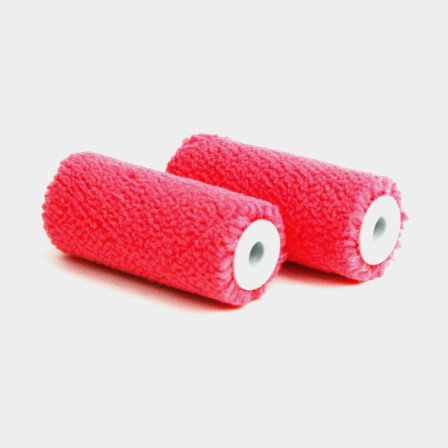 Rollerhylsor Redfibre, polyamid, 5 cm, 2-pack