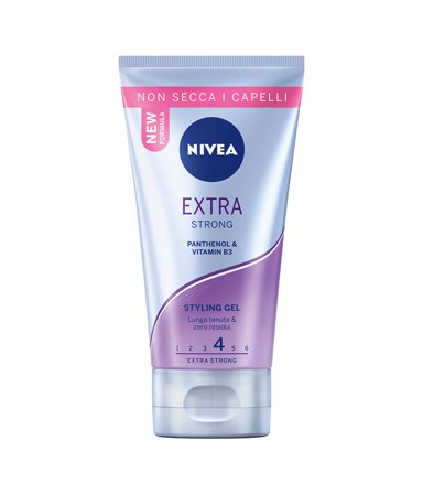 Nivea Styling Gel Extra Strong Gel per la Cura Capelli A Lunga