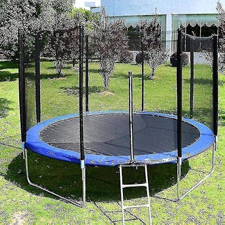 Trampoline Beskyttelsesmatte Trampoline Sikkerhetspute Rund Fjær Beskyttelsesdeksel Vannavstøtende