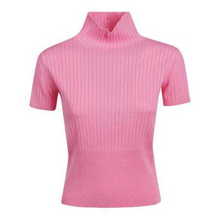 Pinko - Polotröjor - Rosa - Dam - Storlek: M, Dam, Storlek: M