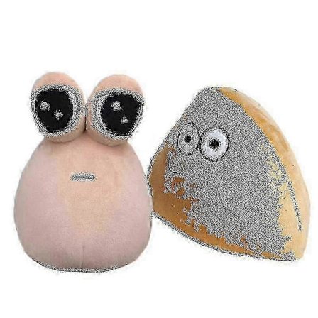 2025 My Pet Alien Pou -pehmolelu avaruusolento pehmolelu peli Kawaii Pou -nukke [D]