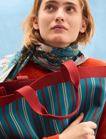 Becksöndergaard Interlock Lillian Bag - Blue - ONE SIZE