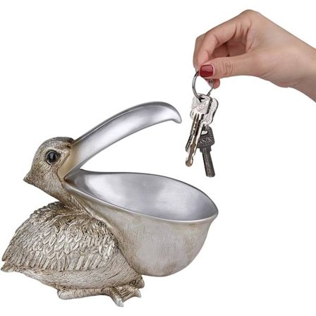 Kreative harpiksstatuer Pelikanstatuen Fugler Tukanfigur