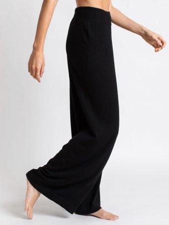Kashmina - Kashmirbukse "Air pants" - Sort - Size S