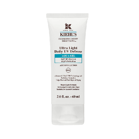 Kiehls Ultra light daily UV-defense Aqua gel SPF 50+++ Solskydd & solvård Dam 60 ML
