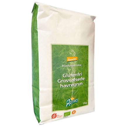 Aurion glutenfri Havregryn Grove 700 g, Helse & Madvarer, Gryn, Flager & Drys, Drys