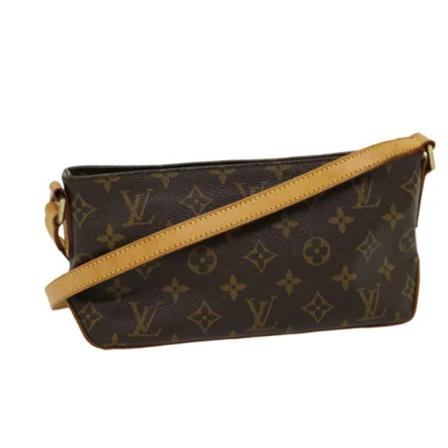 Louis Vuitton Vintage, Pre-owned Shoulder Bag Bruin, Dames, Maat:ONE Size