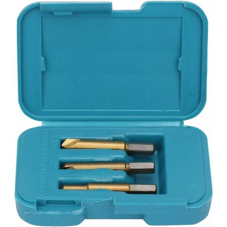 3 stk. Bit Bolt Ekstraktor Ekstraktorer Beskadiget Skrue Ekstraktor, Brudt Skrue Ekstraktor