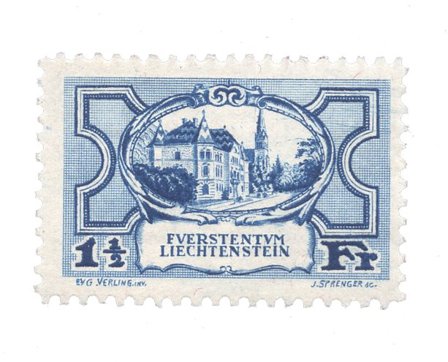 Liechtenstein 1925 - MICHEL 71 - Ubrugt