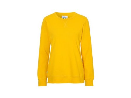 Cottover Sweatshirt Crew Neck dam gul XL - Lyreco - Arbetskläder - Arbetströjor - Sweatshirts och koftor