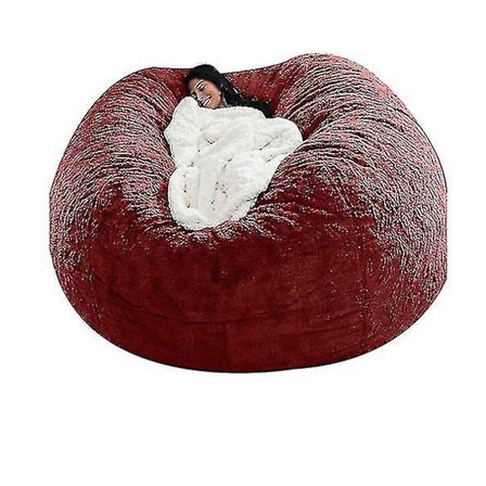 Lazy Sofa Bean Bag Kunstig Pels Bean Bag Bean Sofa