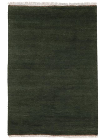 Handgeknoopt Perzisch Gabbeh Rustic Vloerkleed 166X237 Zwart