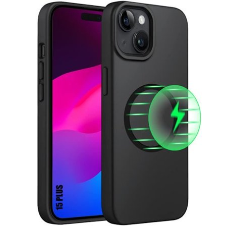 Coque - EF CONNECTION - för iPhone 15 Plus - Stöttålig - Repfria - Ultra tunn matt