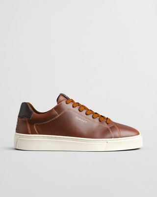 GANT - McJulien sneakers i skinn til herre til herre soil brown