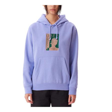 Obey, Sweatshirts & Hoodies Paars, Dames, Maat:S