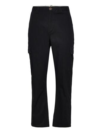 Akjan Big Pocket Pant Trousers Cargo Pants Svart Anerkjendt*Betinget Tilbud