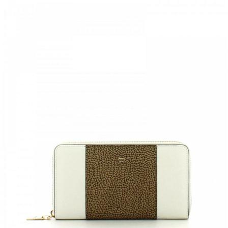 Borbonese, Wallets & Cardholders Biały, Kobieta, Rozmiar: ONE Size