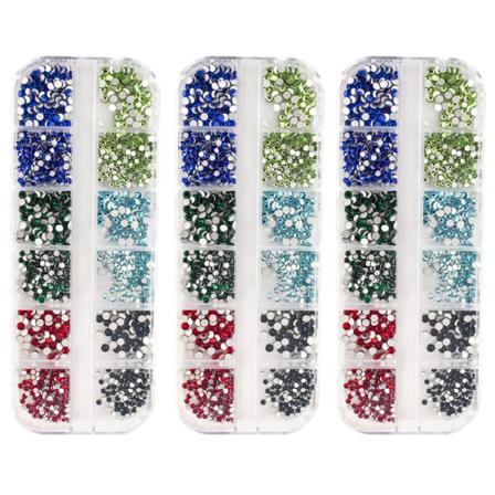 Crystal Flatback strass nail art Style 6