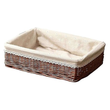 Käsintehty Pajukori Säilytyskori Leipäkori Hedelmäkori Tarjoilukorit Kotiin Keittiöön Pöydälle Cand (haoyi