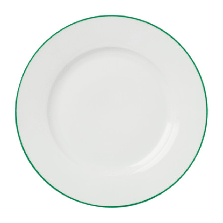 Åhléns Home Tallrik BONNIE 27 cm Mattallrikar Grön ONESIZE