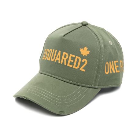 Dsquared2 Hoeds , Groen , Heren , Maat: ONE Size Hoeden