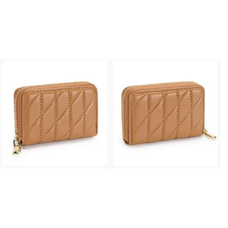 Korthållare med Broderad Dragkedja