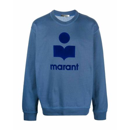 Isabel Marant, Sweatshirts ; Hoodies Blauw, Heren, Maat:L,polyester
