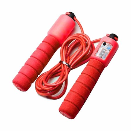 Hyppää köysi automaattisilla laskureilla