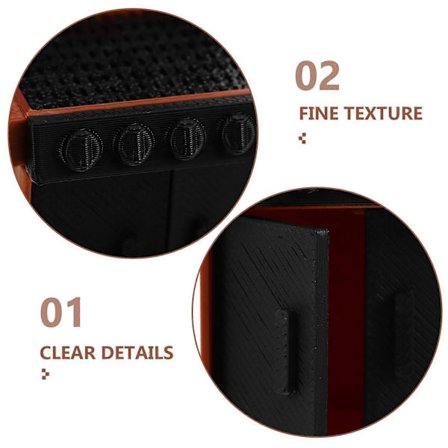 Miniatyr Grill Kullgrill: 1:20 Realistisk Mini Bbq Grill Modell Dukkehus Mini Hage Matlagingsverktøy Utendørs Piknik Scener Dukke Kjøkken Tilbehør [HK