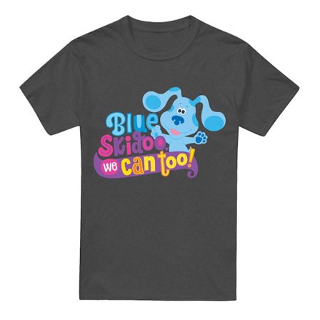 Blue ́s Clues & You! Unisex Vuxen Vi Klarar Det Också! T-shirt L Gråmelerad