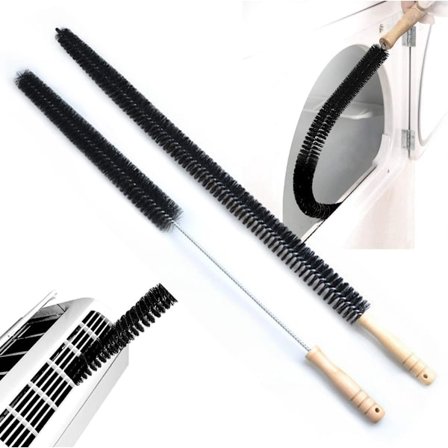 2 st - Rörborste - 70 cm & 75 cm - Elementborste - Rengöringsborste - Dammborste