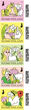 Finland - Forårsdrømme - Postfrisk sæt 5v