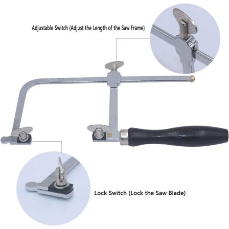 1 stk. Håndsav Buesav Blad Kurvesav Blad Lille Træk Sav