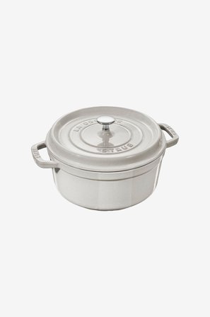 Staub - Gryde La Cocotte rund 18 cm, 1,7 l - Grå - Gryder & kasseroller - Fra Homeroom