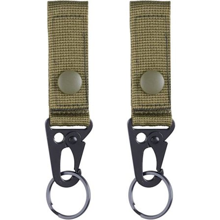 Taktisen vyön avaimenpidin Avainnauha Vyöklipsi Verkkohihna Solki Vyö Avainrengas Retkeilyyn Ulkoilmaan Leirintään Vaellukseen