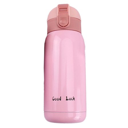 Børnevandflaske - | Lækagesikker med sugerør og håndtag | Børnestil 7