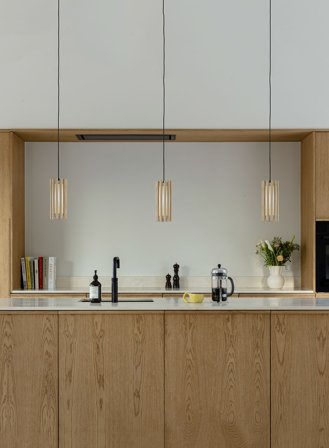 Komorebi mini skjerm Ø11 - eik