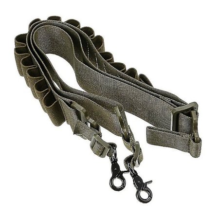 Grønn taktisk budveske i nylonrep, militær vifte, utstyr, stridssele, stålkrok, feltutvidelse, treningsveske