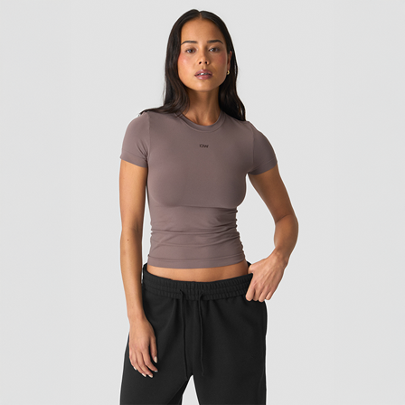 ICANIWILL Essence Seamless T-skjorte Brun