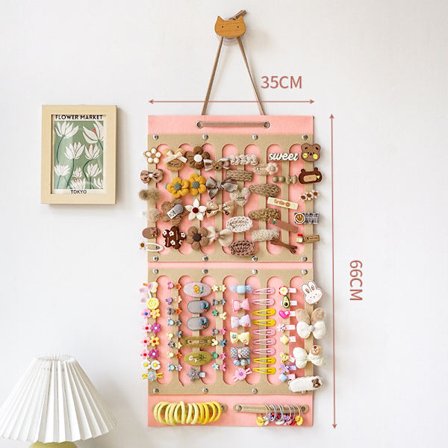 Hår sløjfer Organizer Pandebånd Holder Væghængende Opbevaring