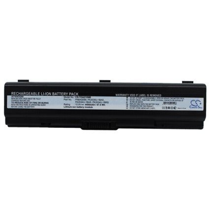 Batteri till Notebook, Bärbar dator för Toshiba Satellite L300-19N m.fl.