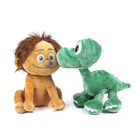 2 stk./parti 22 cm Den Gode Dinosaur Film Plet Arlo Udstoppede Plys Legetøj